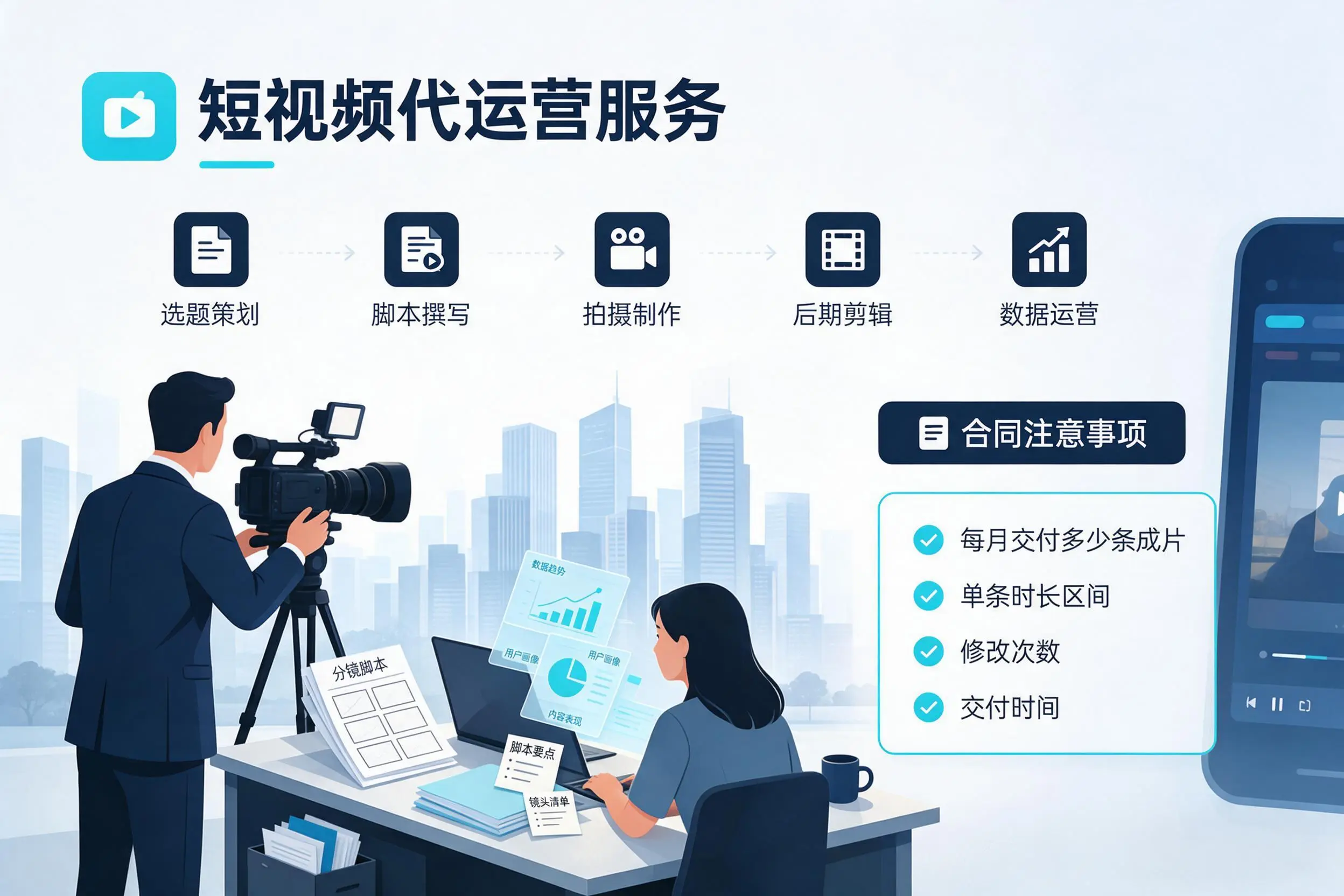 短视频代运营包含哪些服务?东莞企业常见问题科普