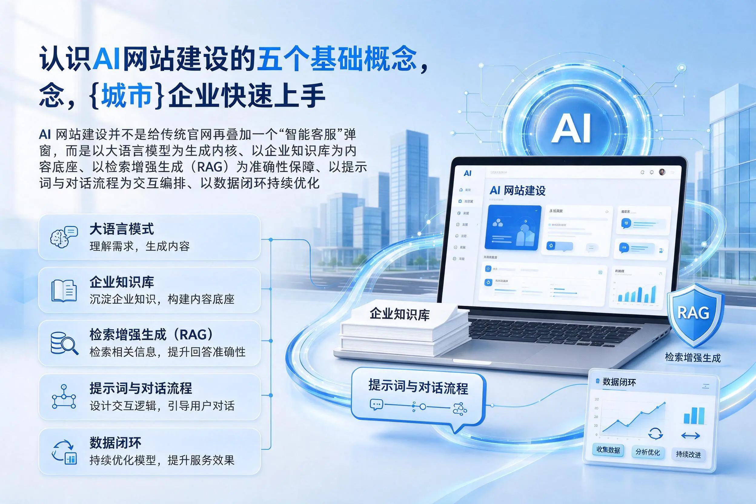 认识AI网站建设的五个基础概念，东莞企业快速上手