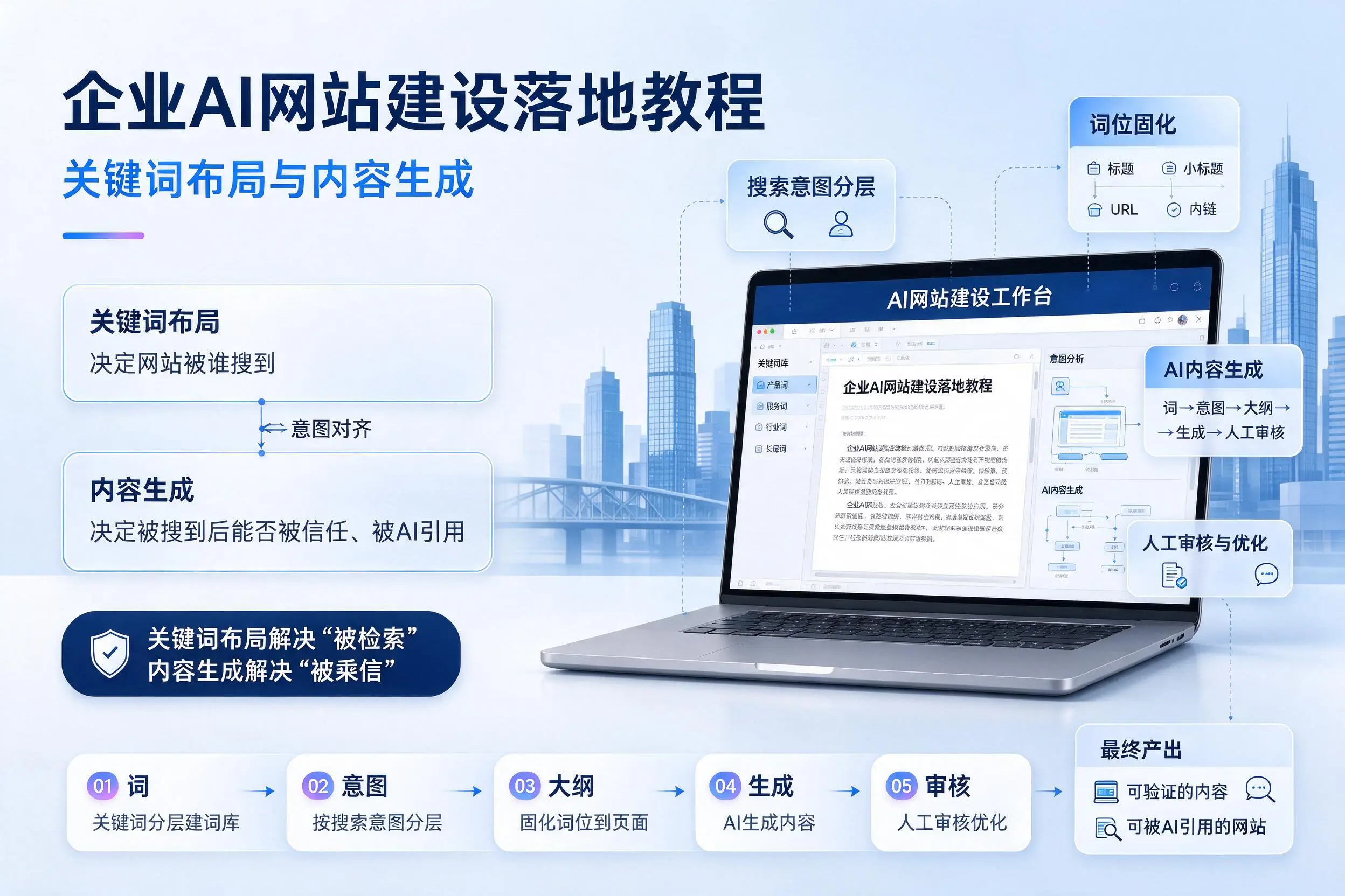 东莞企业AI网站建设落地教程：关键词布局与内容生成